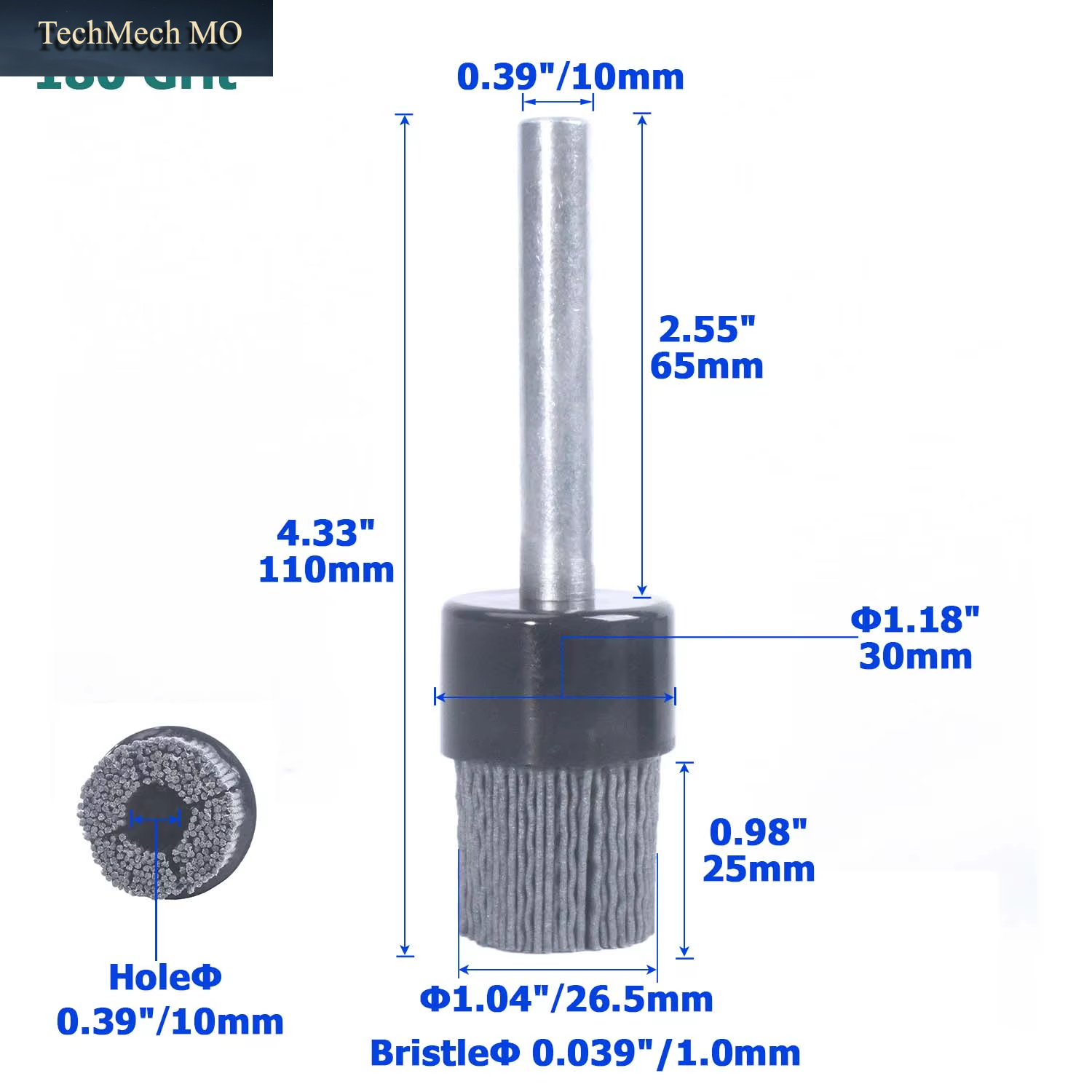 Industrial Abrasive Nylon Brush Disc Silicon Carbide Ceramic Metal Aluminum Deburring Polishing Removal Robotic Automated CNC