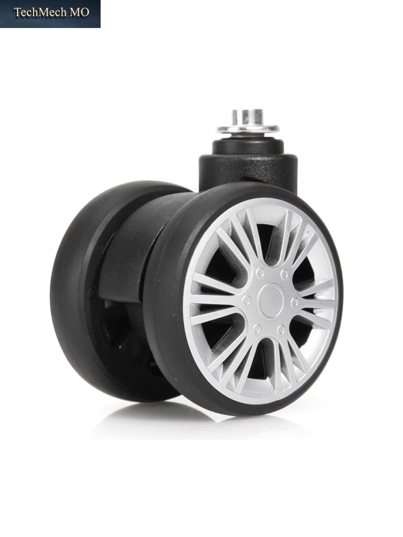 1/2Pcs STLN-5 Trolley Caster Luggage Replacement Wheels Travel Suitcase Wheel Double Row 360° Spinner Repairing Casters
