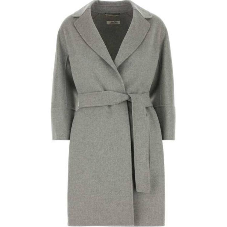 'S MAX MARA Arona Belted Long Sleeved Coat 2519011101600-038