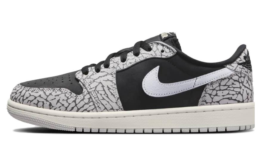 Jordan 1 Retro Low Og Black Cement Women's CZ0775-001