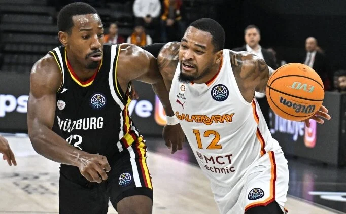 Galatasaray, FIBA Şampiyonlar Ligi’nde Wirzburg Baskets’i 89-83 Yendi