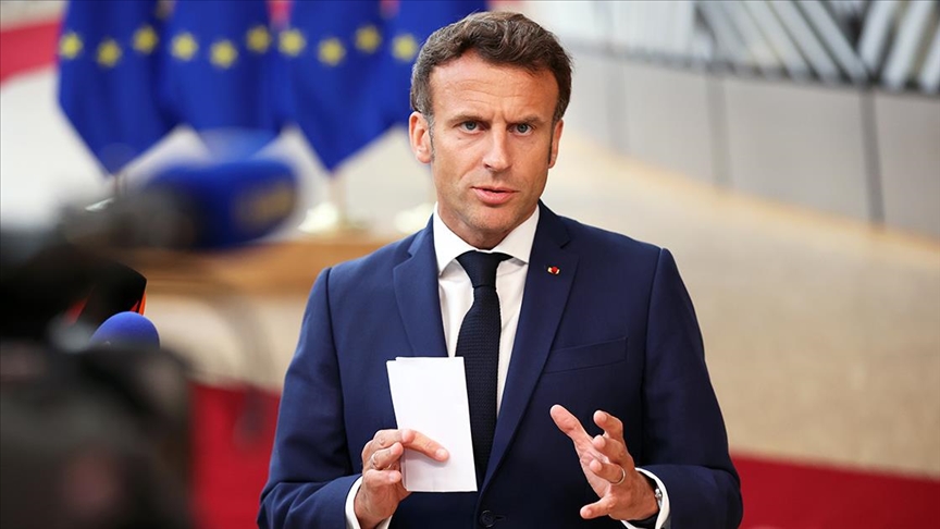 Macron: Fransa, Ukrayna’ya Barış Yolunda Destek Vermeye Devam Ediyor