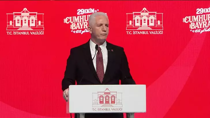 İstanbul Valiliği Cumhuriyet'in 102. Yılı Dolayısıyla Resepsiyon Düzenledi