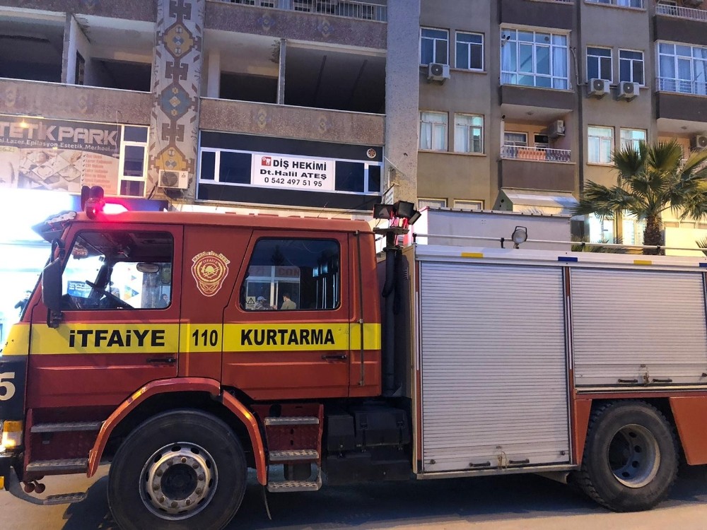 Mardin Kızıltepe'de Apartman Yangını: 2 Kişi Dumandan Etkilendi