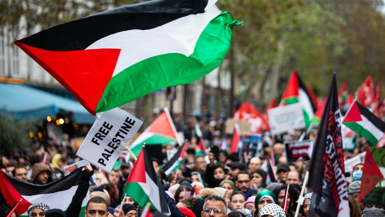 Berlin'de Balfour Deklarasyonu ve Gazze Protestosu: Binlerce Kişi Sokaklara Döküldü