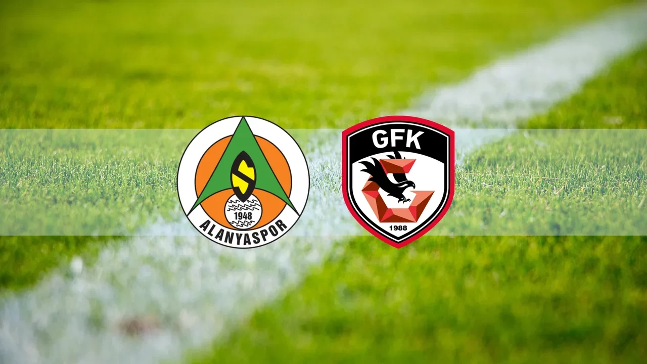 Corendon Alanyaspor Gaziantep FK Maçının İlk Yarısı 0-0 Eşitlikle Tamamlandı