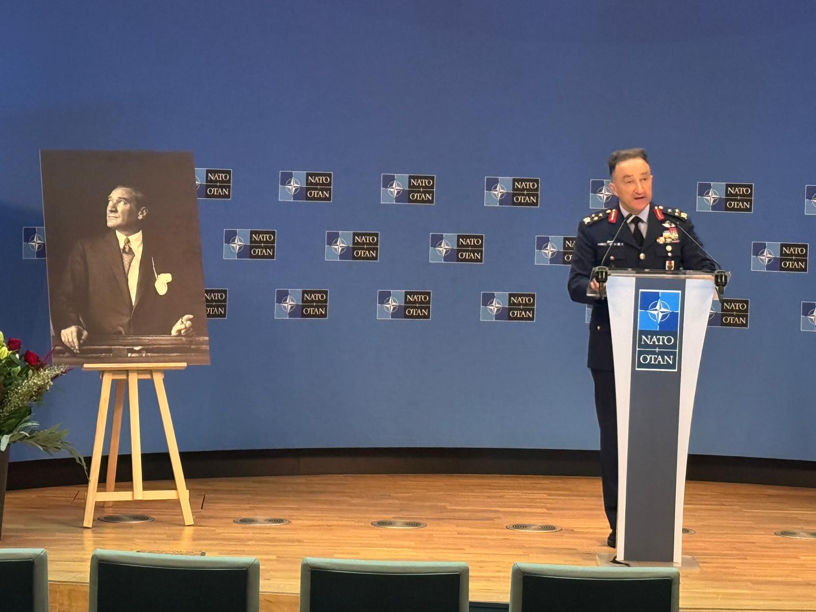 Atatürk, Vefatının 87. Yılında NATO Karargahında Anıldı