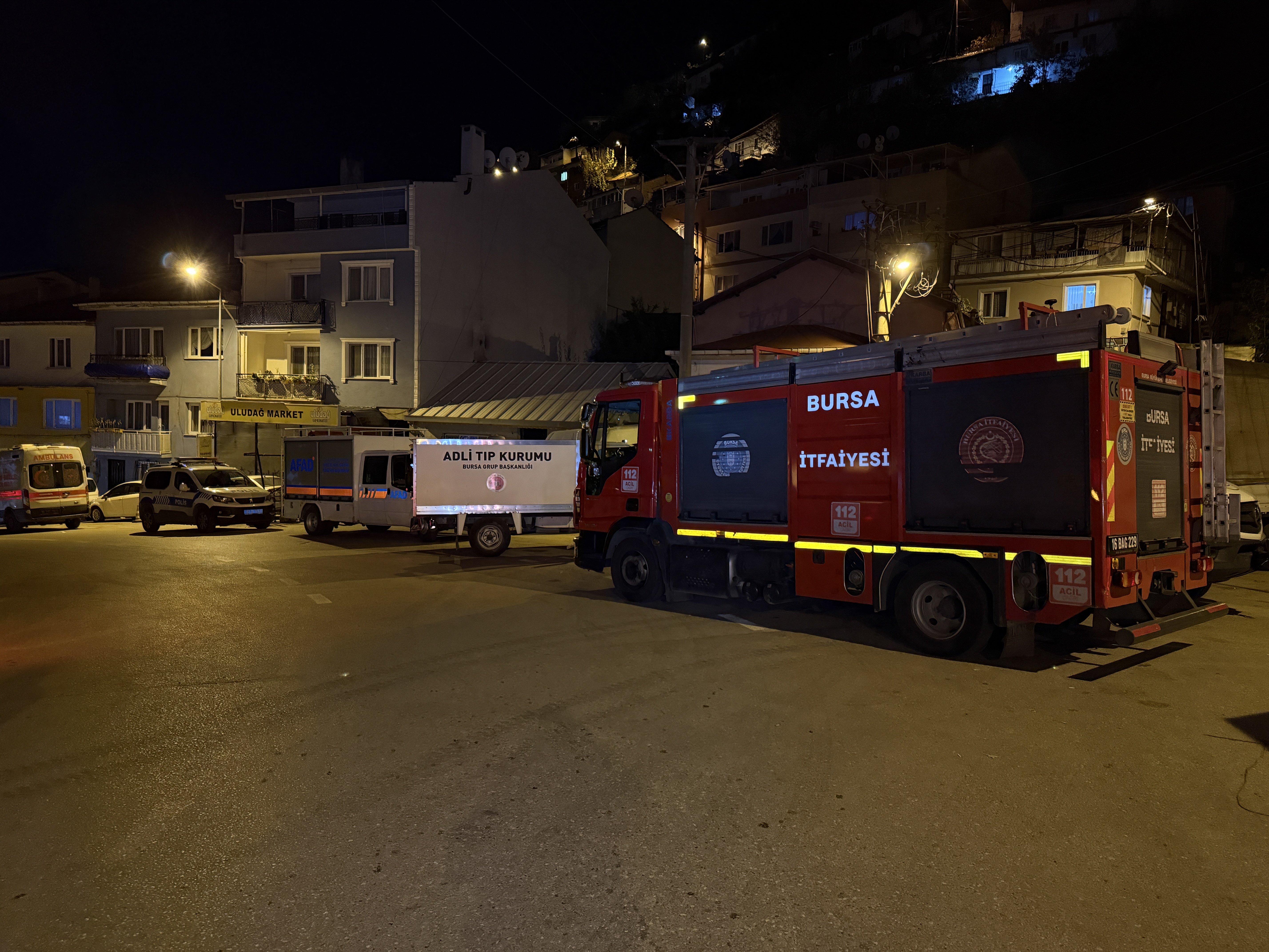 Bursa Osmangazi'de İki Katlı Evde Çıkan Yangında Bir Kişi Hayatını Kaybetti