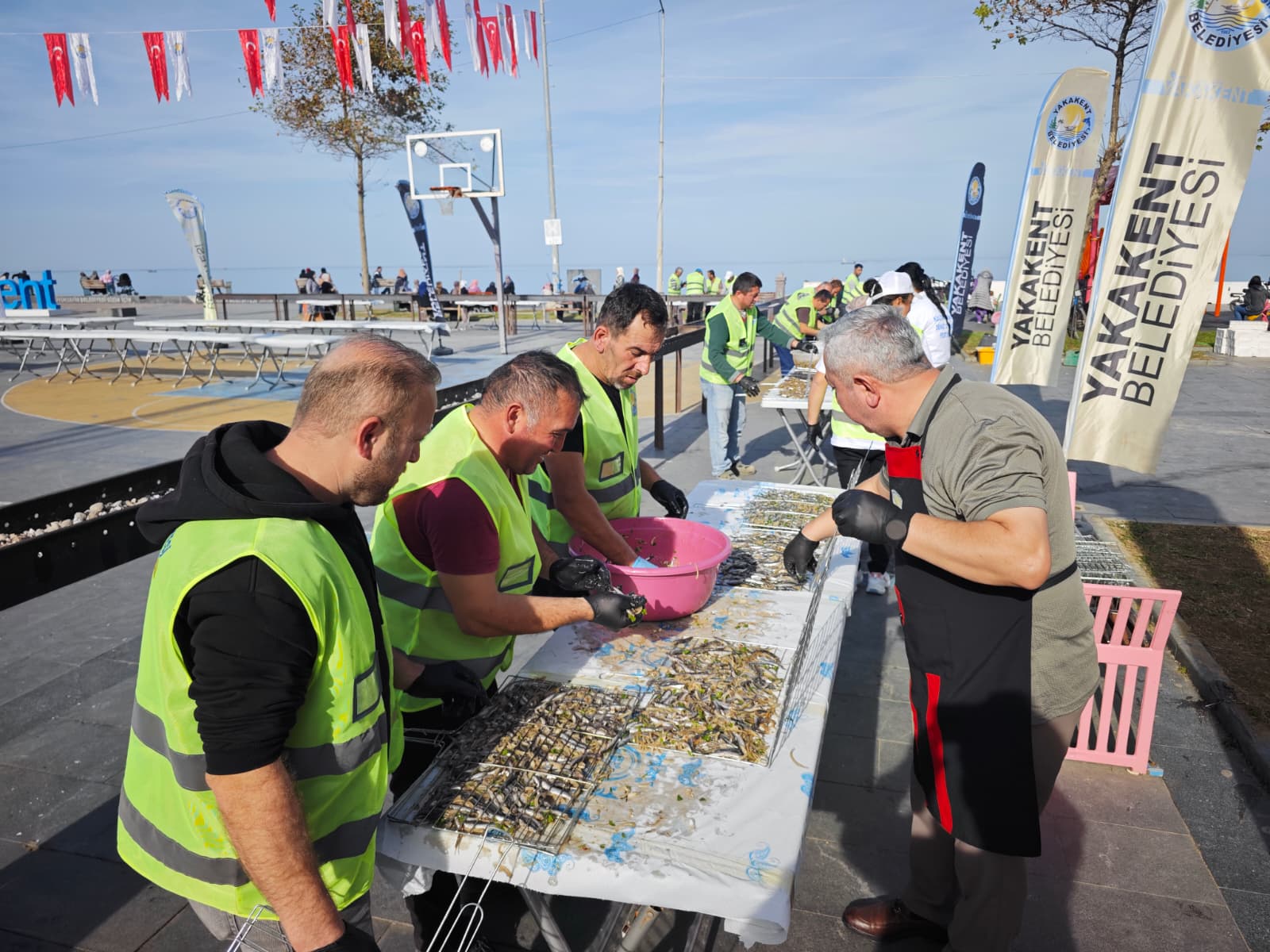 Samsun Yakakent'te Hamsi Festivali Düzenlendi