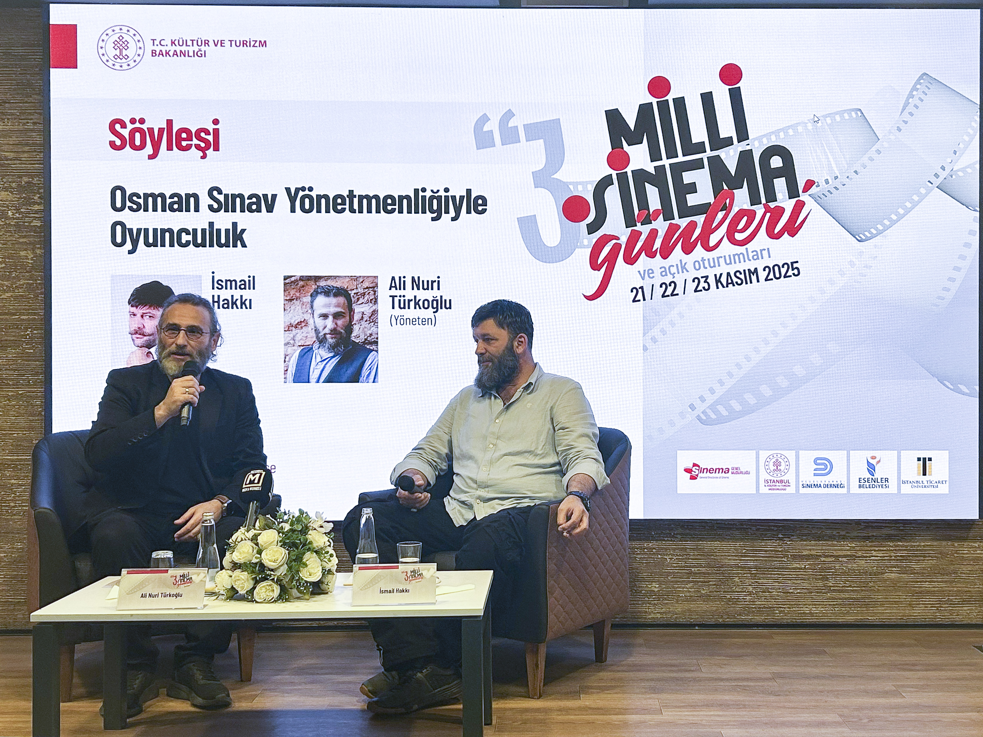 3. Milli Sinema Günleri Başladı: Osman Sınav'ın Sineması İlk Söyleşide Ele Alındı