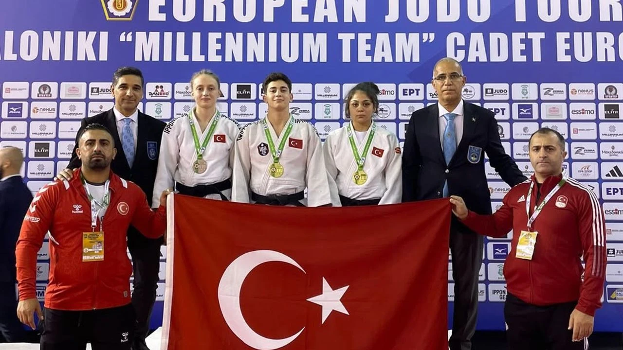 Milli Judocular, Ümitler Avrupa Kupası'nda 3 Madalya ile Döndü