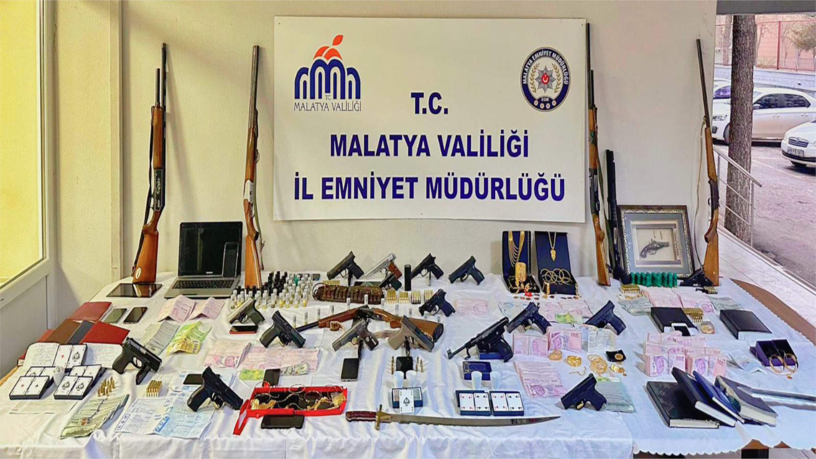 Malatya suç operasyonu: 31 şüpheli gözaltında