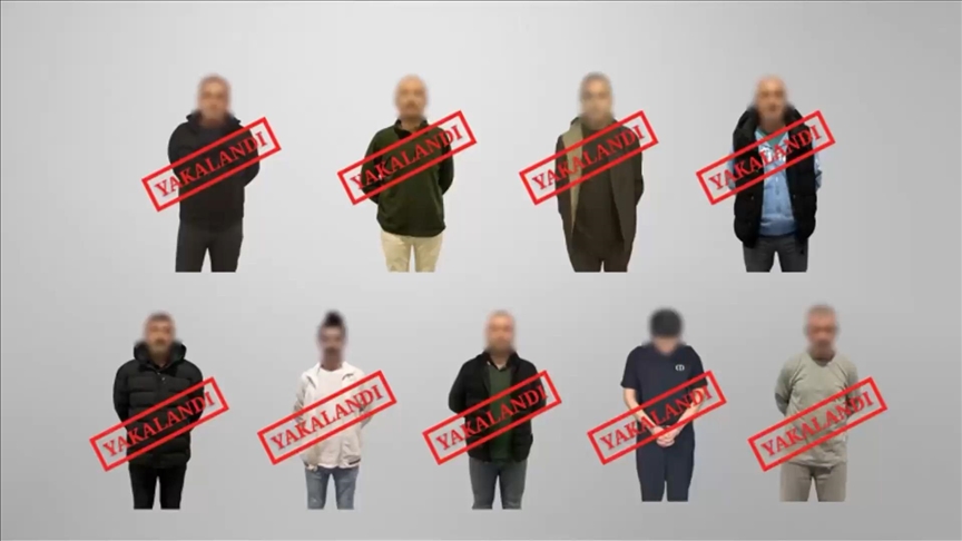 Kırmızı Bültenle ve Ulusal Seviyede Aranan 9 Suçlu Türkiye'ye İade Edildi