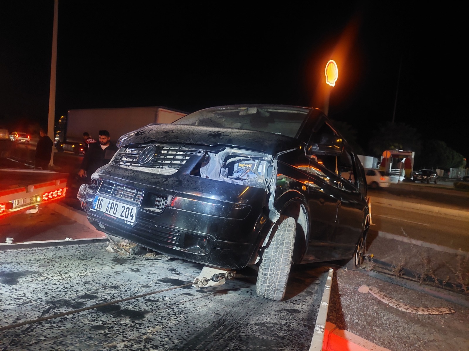 Bandırma'da Zincirleme Trafik Kazası: 1 Yaralı