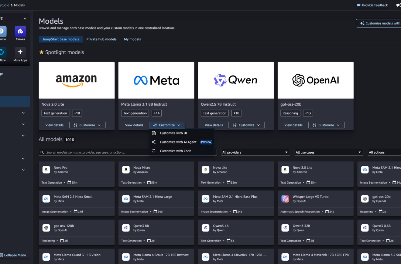 AWS, LLM özelleştirmeyi kolaylaştıracak yeni araçlarını duyurdu