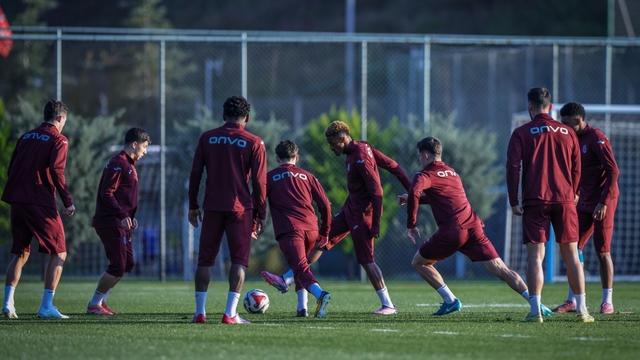 Trabzonspor'un Göztepe Maçı Hazırlıkları Sürüyor