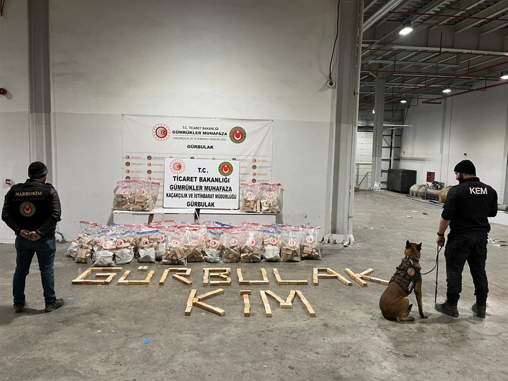 Gürbulak'da metamfetamin operasyonu: 394 kilo yakalandı