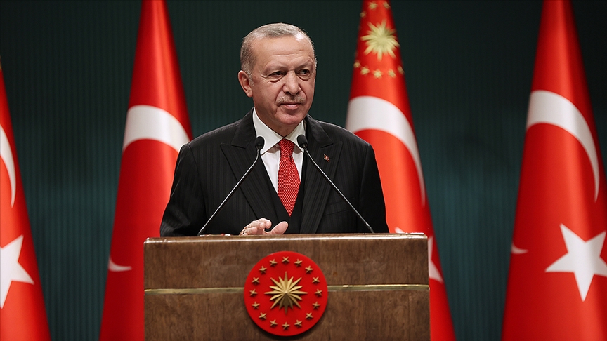 Cumhurbaşkanı Erdoğan: Her türlü desteği vermeye devam edeceğiz