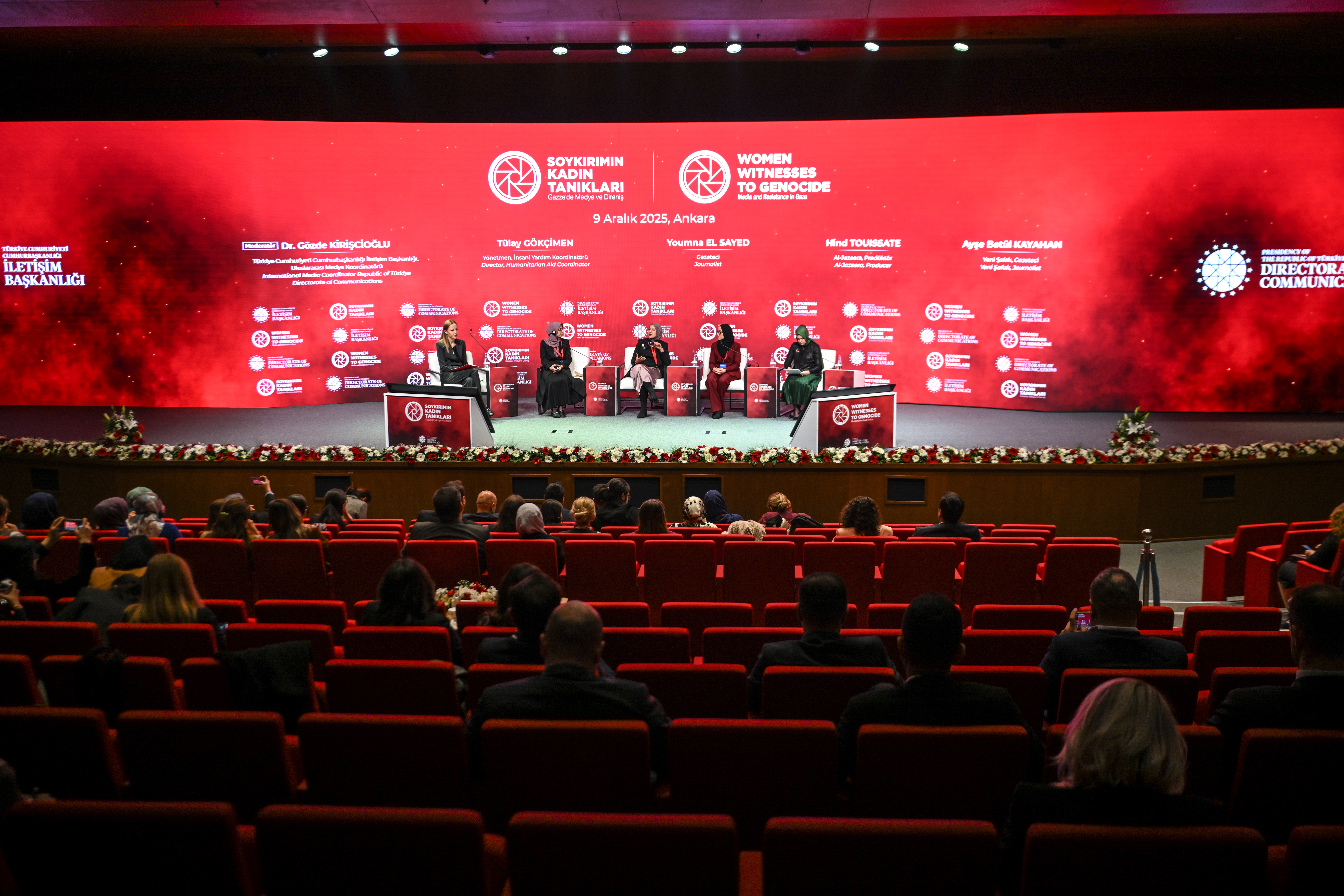 Soykırımın Kadın Tanıkları panelinde, Gazze'deki kadın gazetecilerin direnişi ele alındı