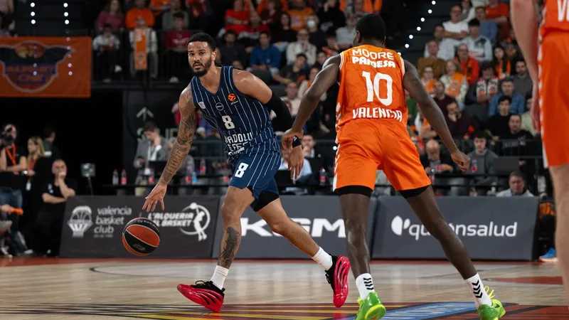 Temsilcimiz Anadolu Efes İspanya Deplasmanından Eli Boş Döndü