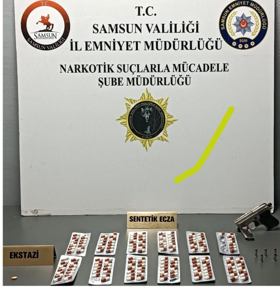 Samsun'da uyuşturucu operasyonunda 6 zanlı yakalandı