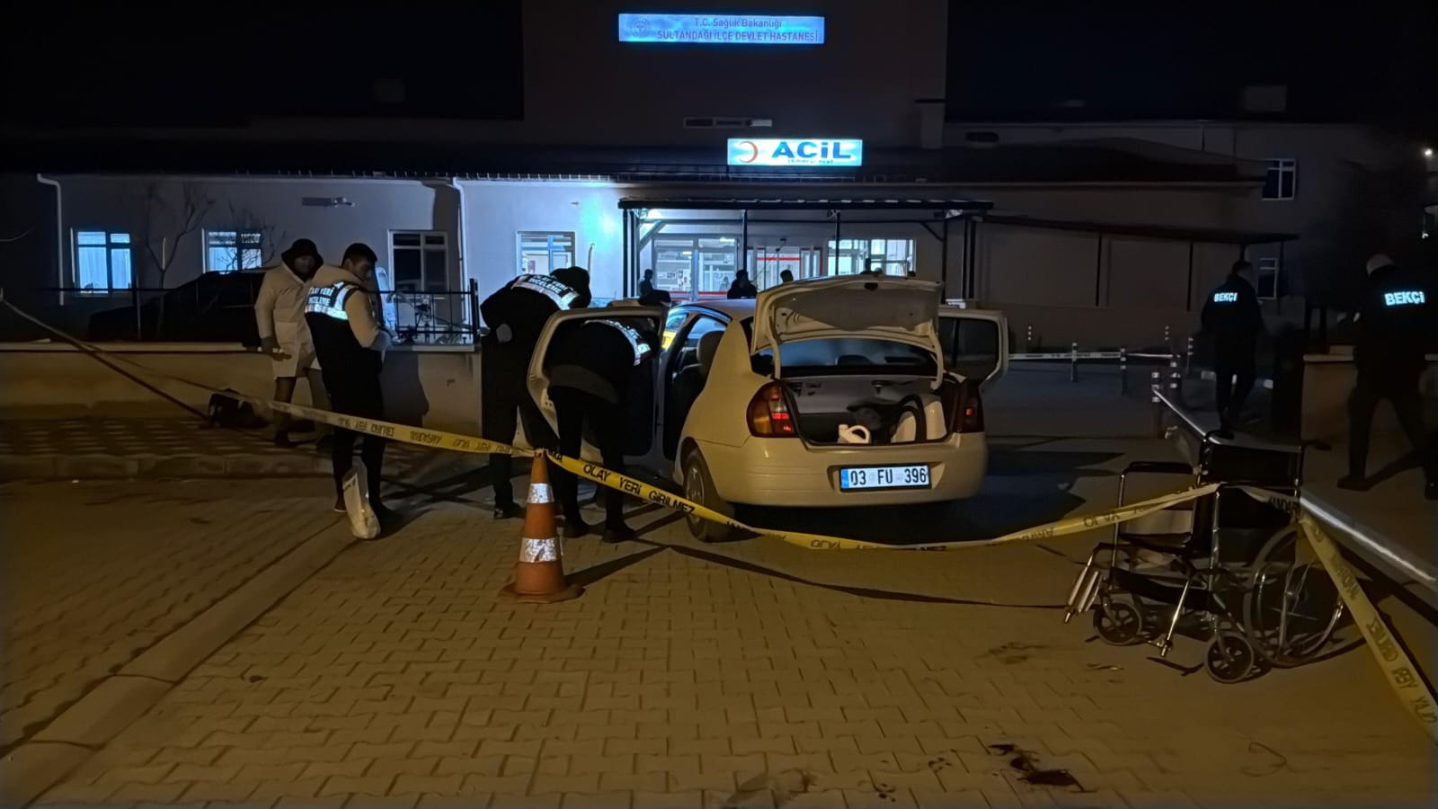 Afyonkarahisar'da otomobildeki tüfeğin ateş alması sonucu 1 kişi öldü