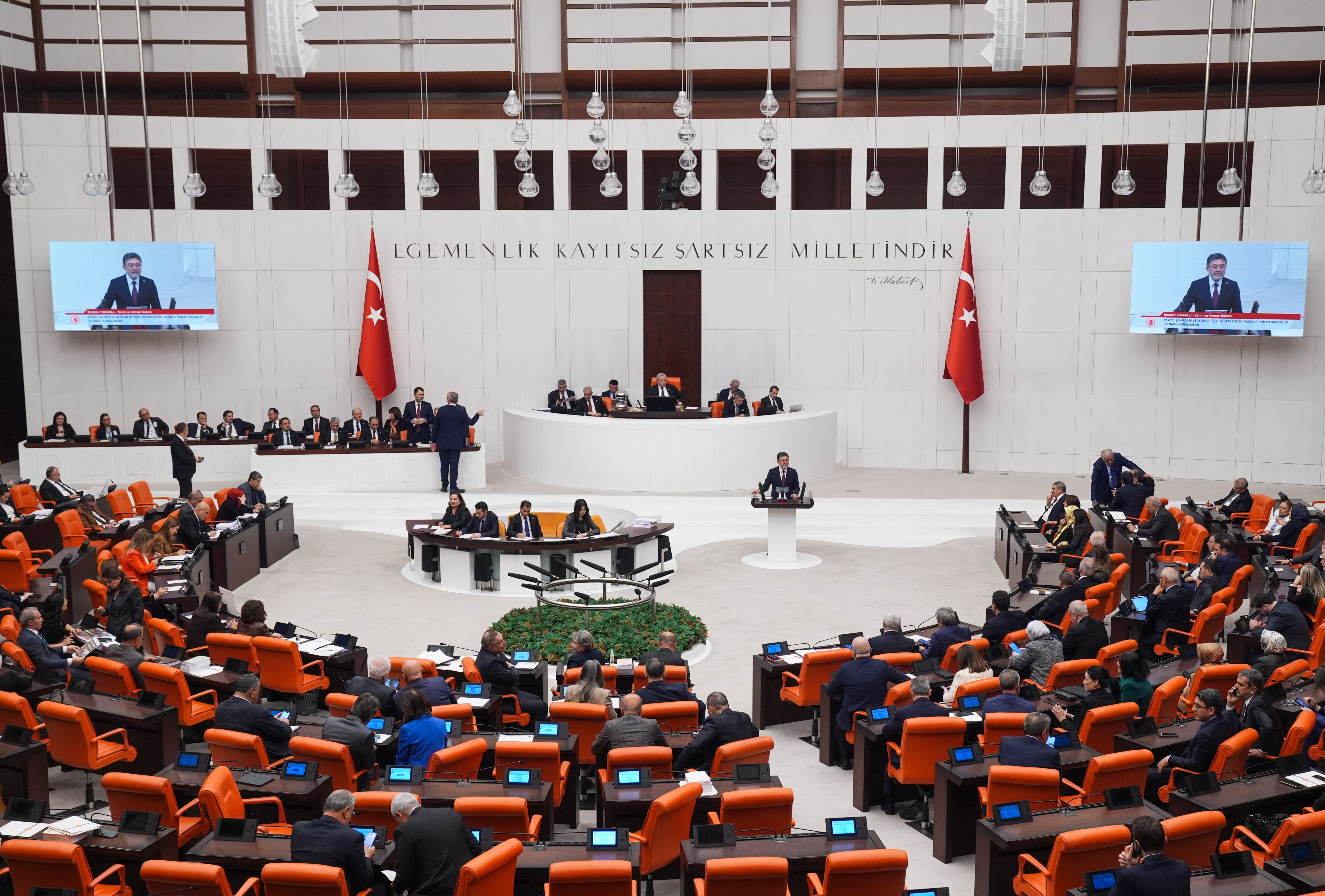 TBMM'de Çevre ve Tarım bakanlıklarının 2026 bütçeleri görüşülüyor