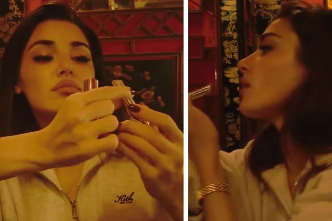 Hande Erçel ruj sürüp video attı, sosyal medya çalkalandı!