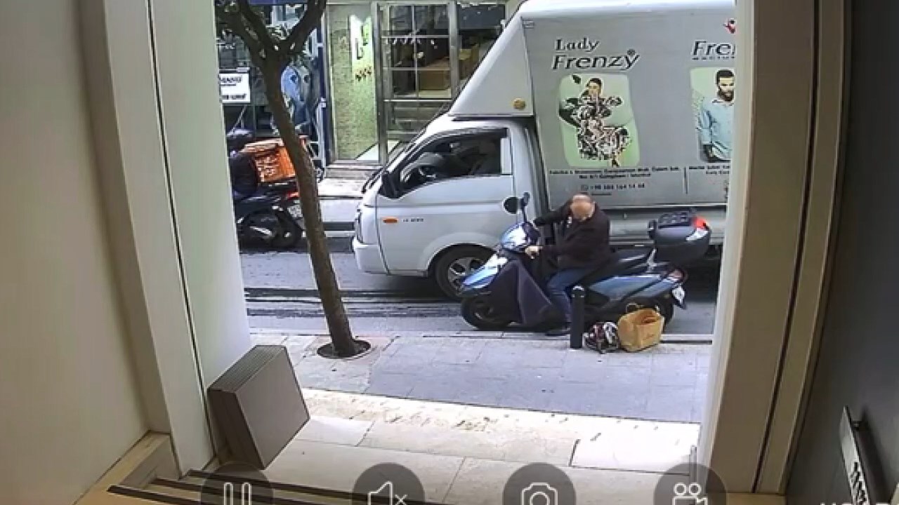Şişli'de akıl almaz taşlama makinesi hırsızlığı