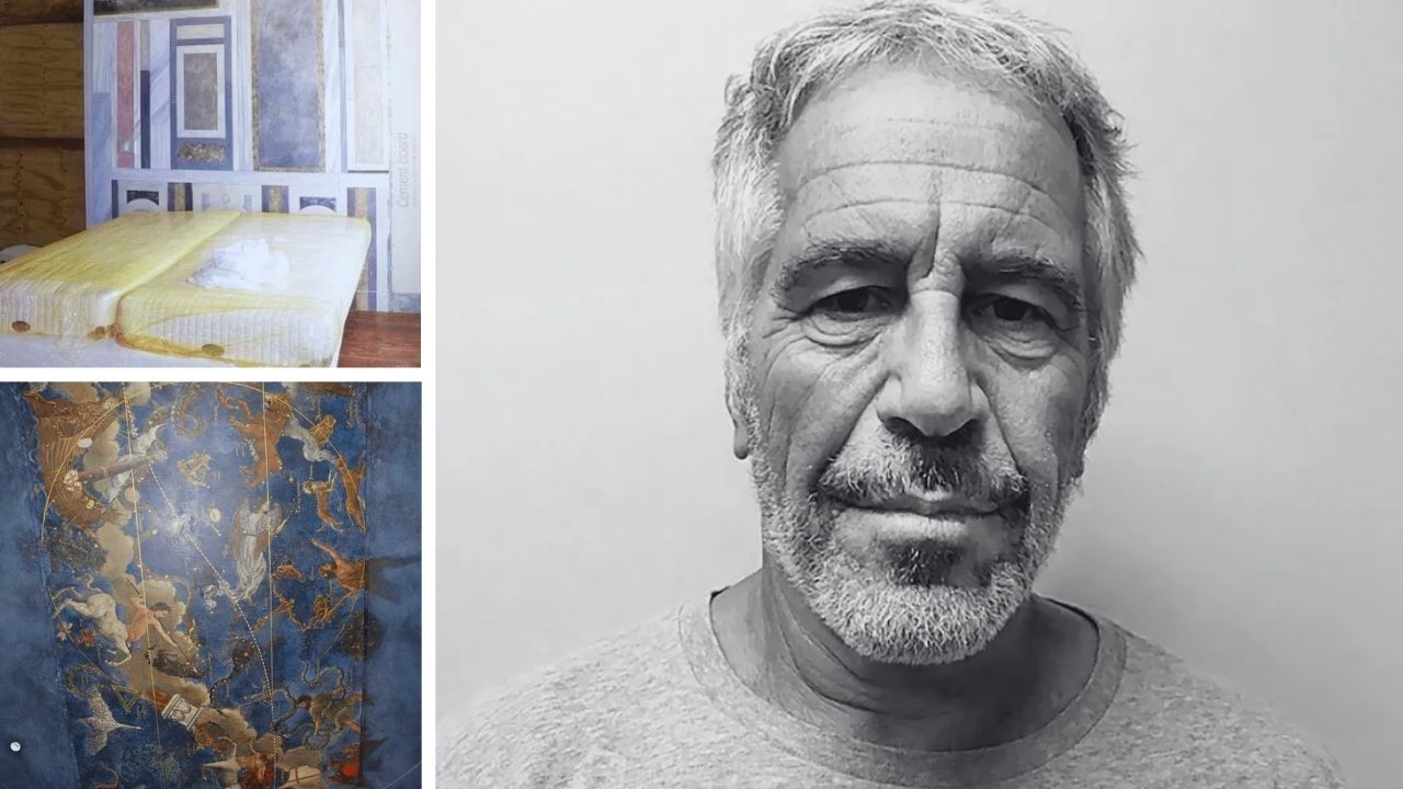 Epstein Adası'nda gizemli tapınak ortaya çıktı! Şifreli semboller, kullanılmış şilteler...