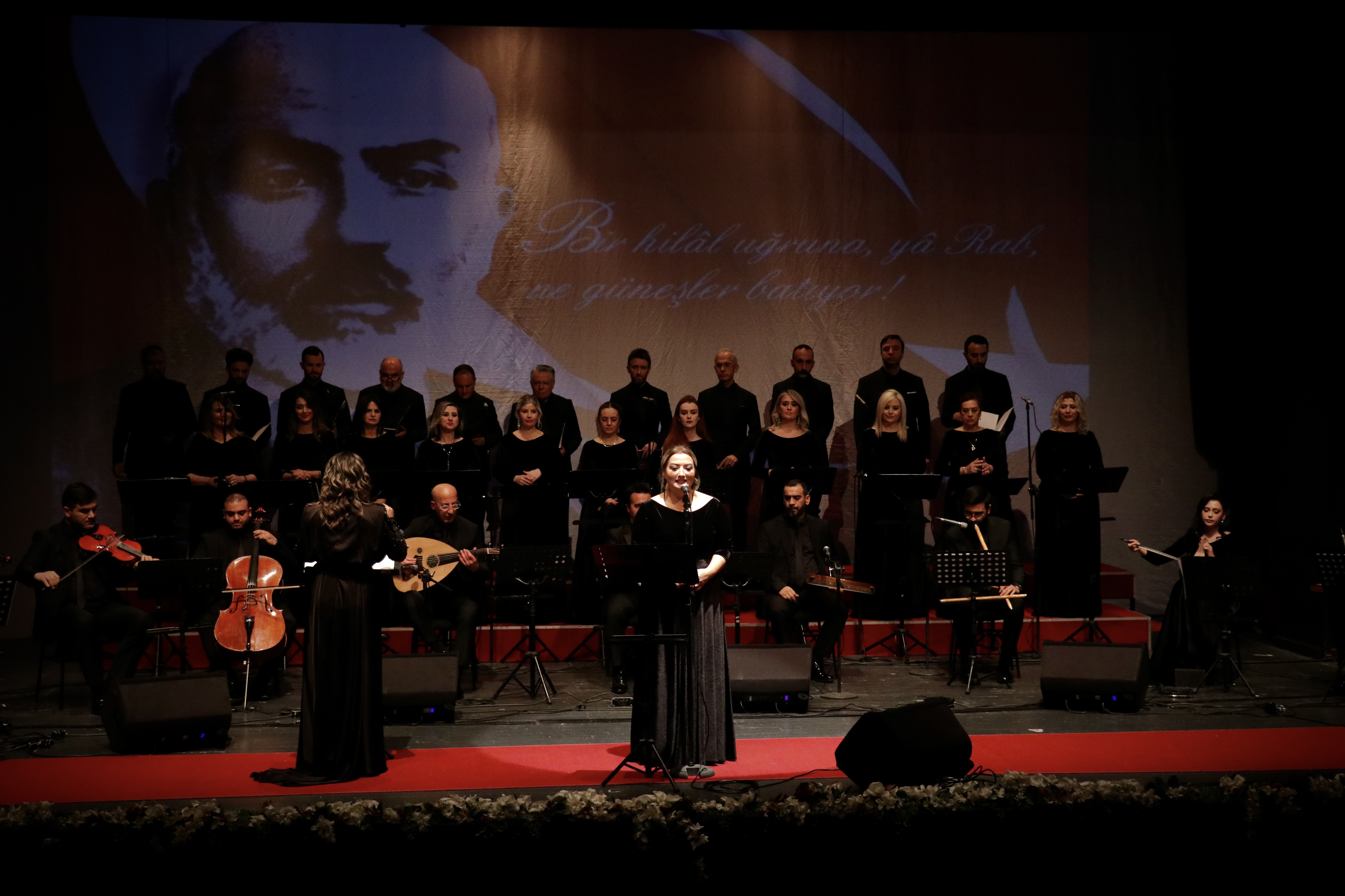 Samsun'da 'Bir Milletin Sesiydi Akif' Konseri düzenlendi