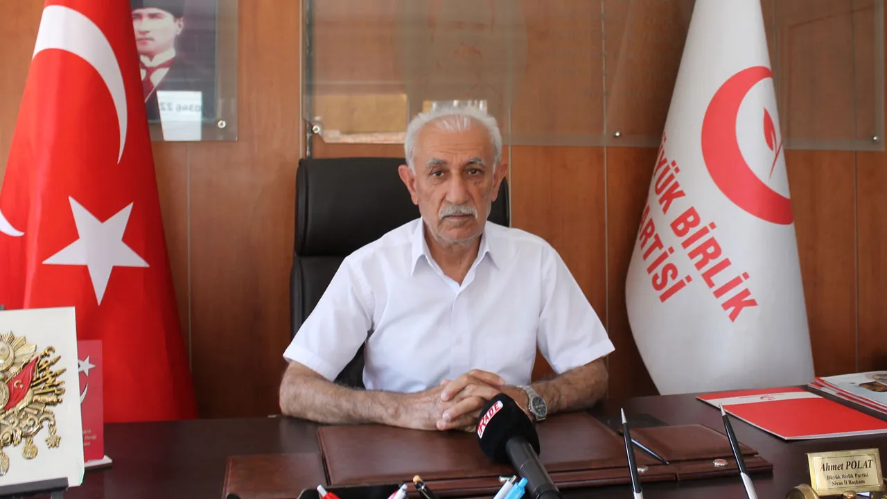BBP Sivas İl Başkanı Polat, geçirdiği kalp krizi sonucu hayatını kaybetti