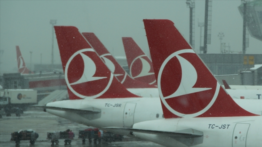 Olumsuz hava koşulları nedeniyle THY ve AJet sefer iptalleri