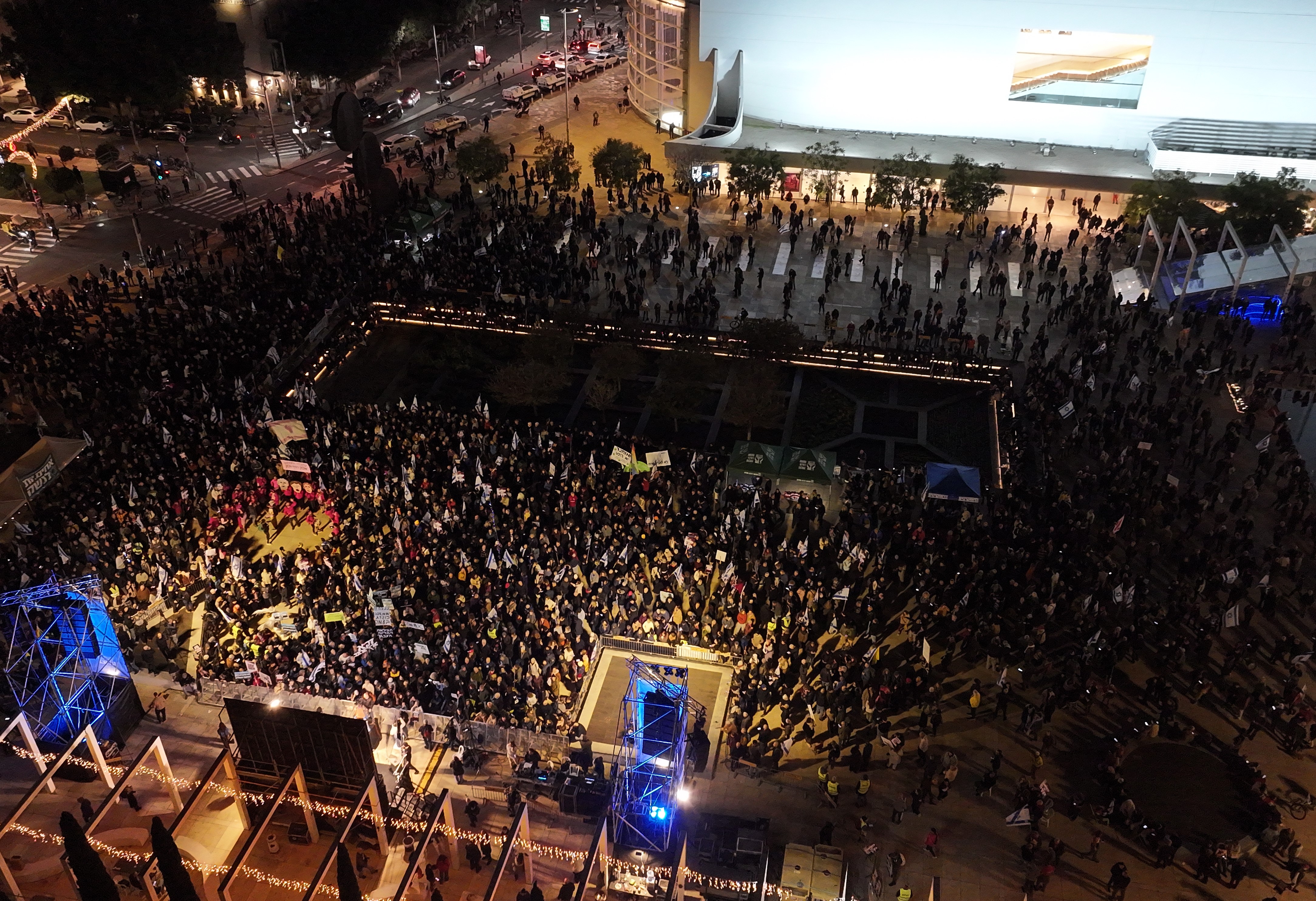 İsrail'de Yargı Reformuna Karşı Protesto Düzenlendi