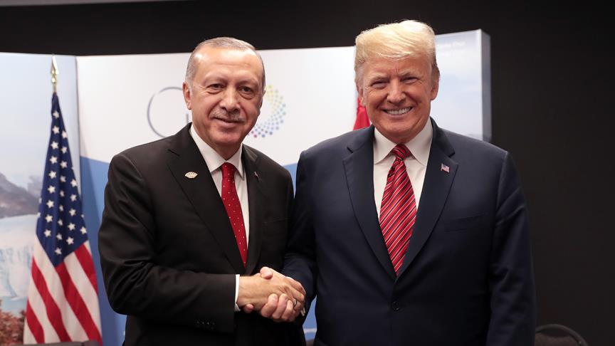 Cumhurbaşkanı Erdoğan, Trump ile Telefonda Görüştü