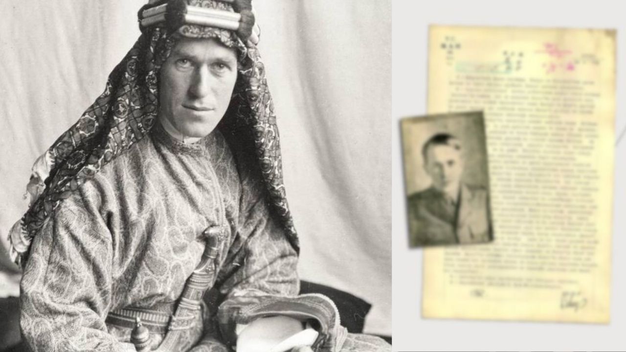 Hakkında filmler çekildi kitaplar yazıldı! İngiliz Ajan Arabistanlı Lawrence'a ait o gizli belge paylaşıldı