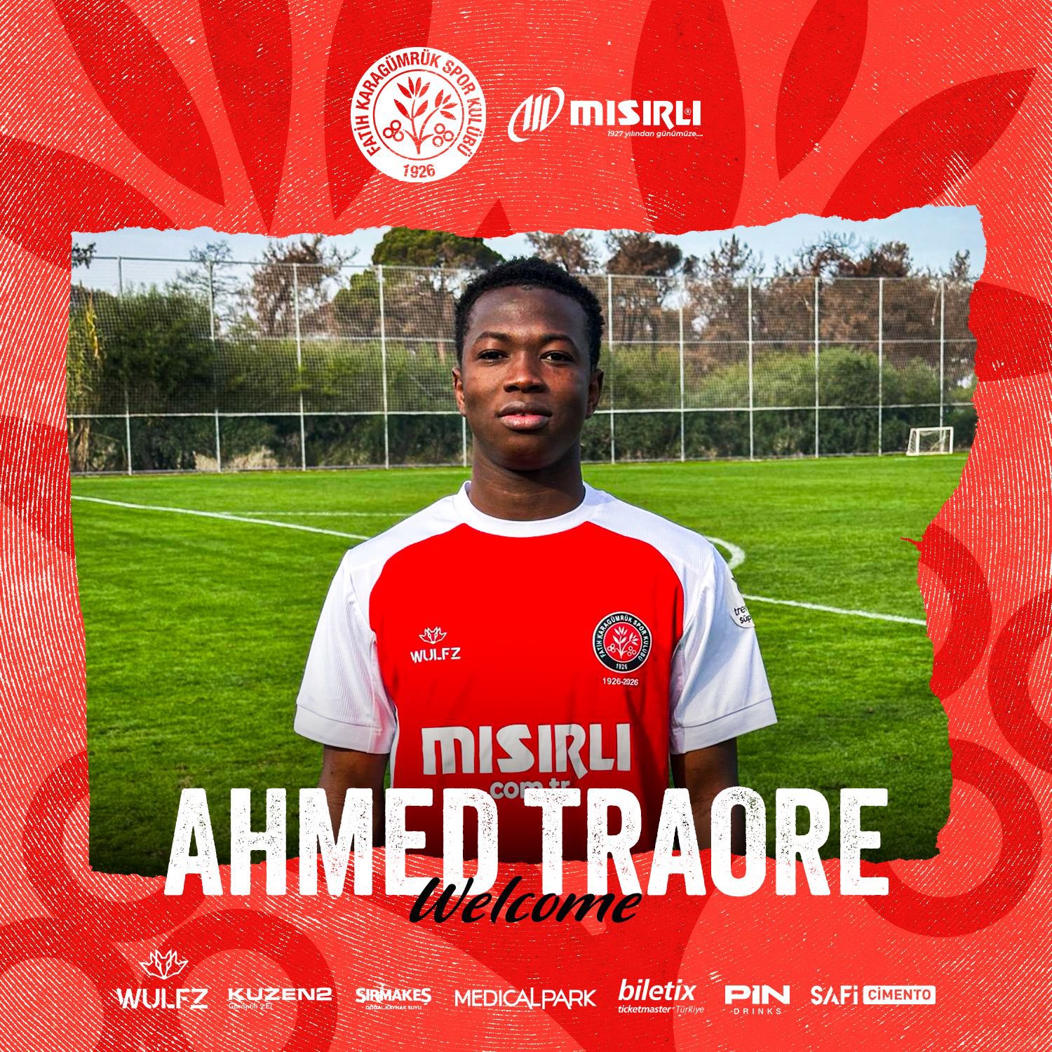 Fatih Karagümrük, 18 Yaşındaki Ahmed Traore ile Resmen Anlaştı