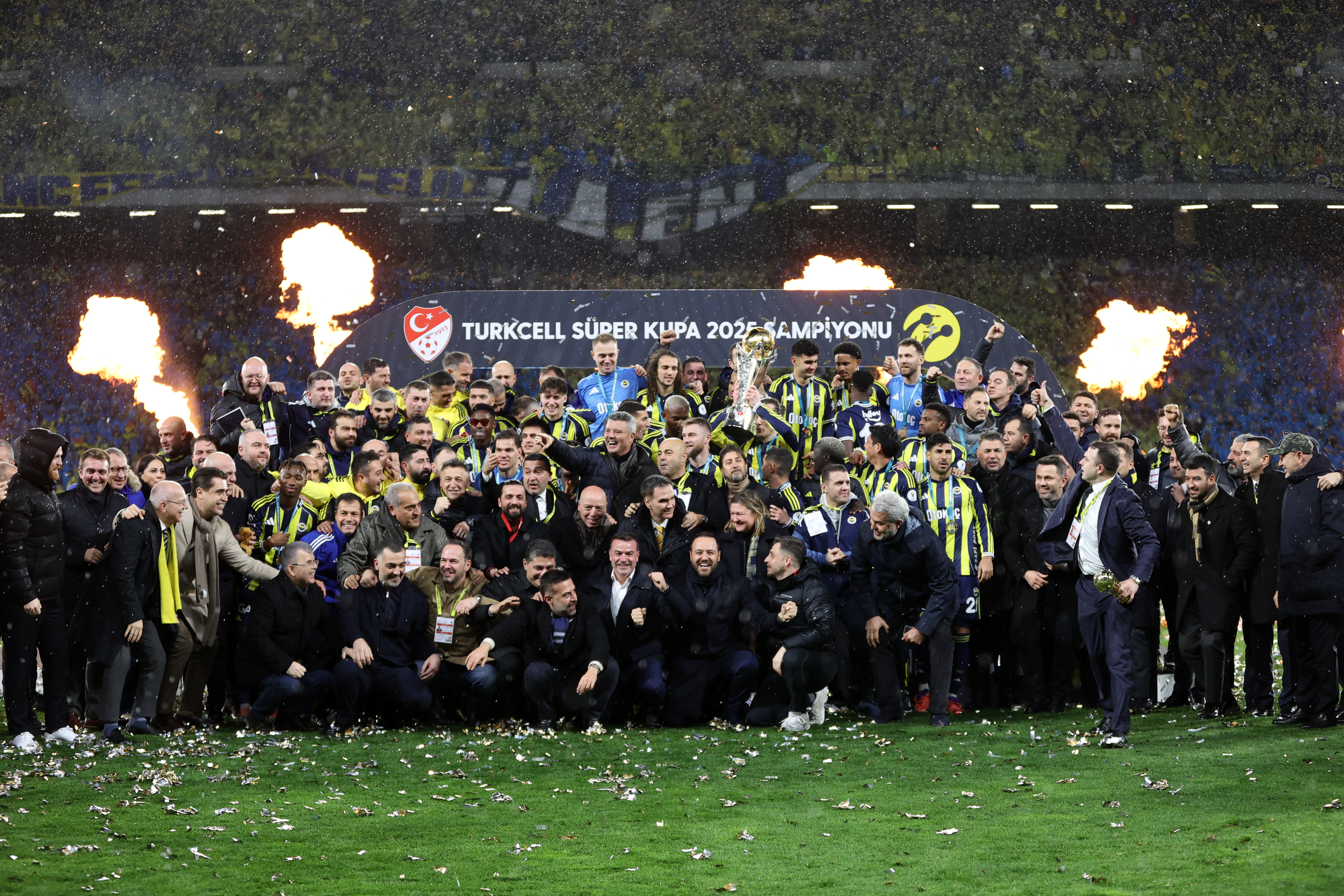 Turkcell Süper Kupa'nın Şampiyonu Fenerbahçe Oldu