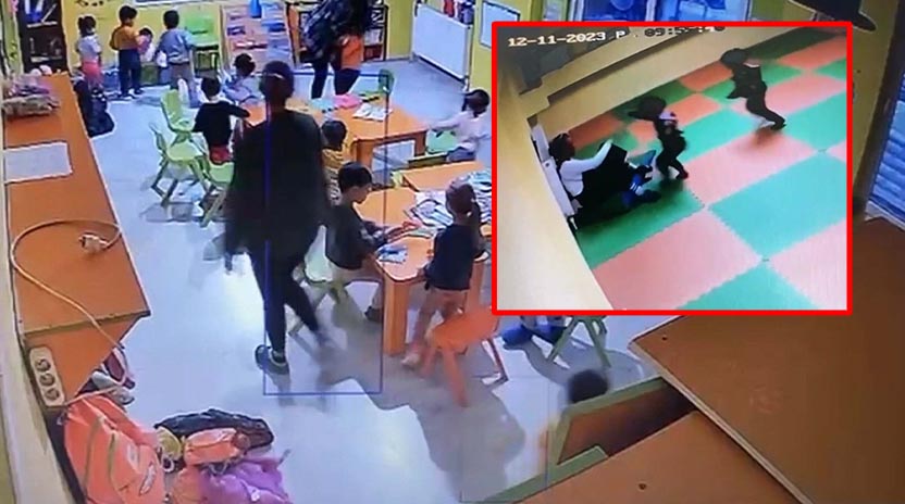 Kreşte çocuklara şiddet! 3'ü öğretmen 6 kişiye dava açıldı