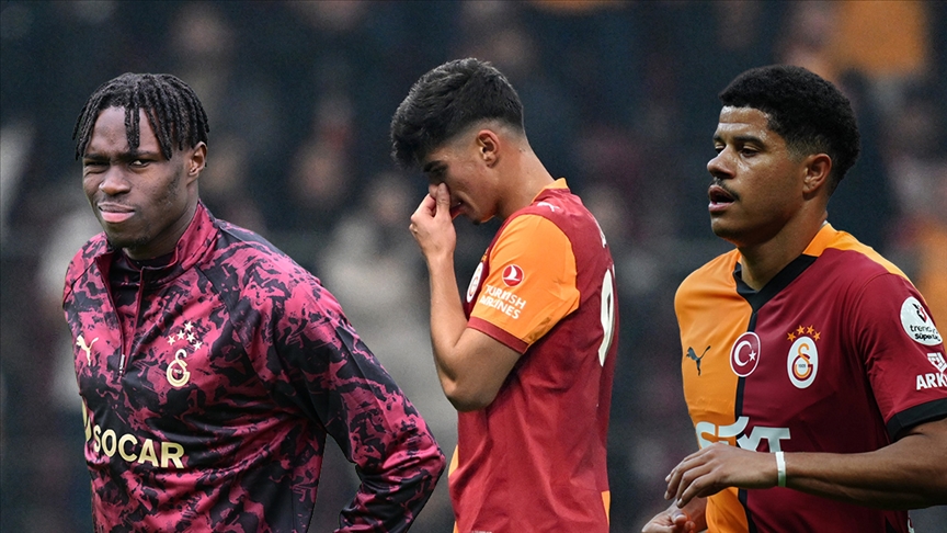 Galatasaray'dan sakatlık açıklaması: 3 futbolcunun son durumu