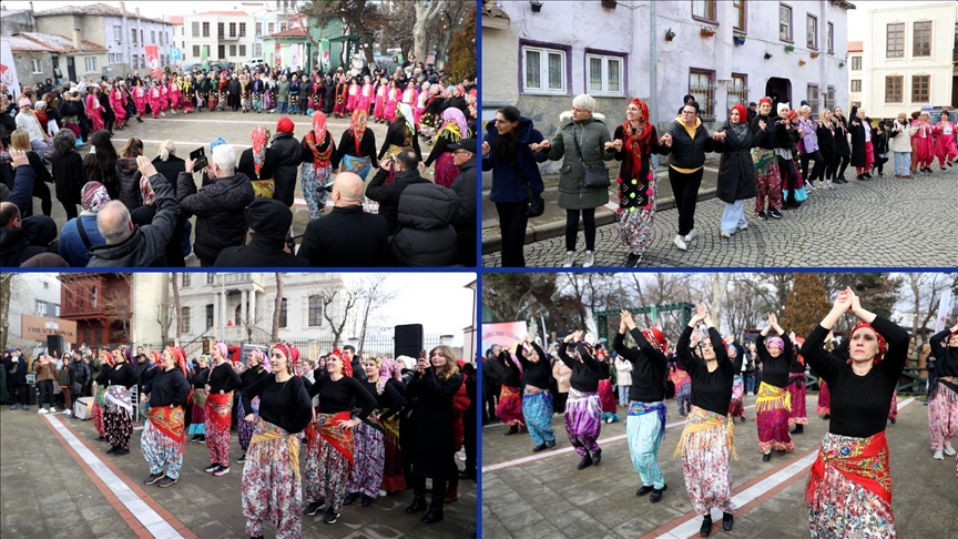 Kırklareli'nde Dans Festivali renkli görüntülerle gerçekleşti