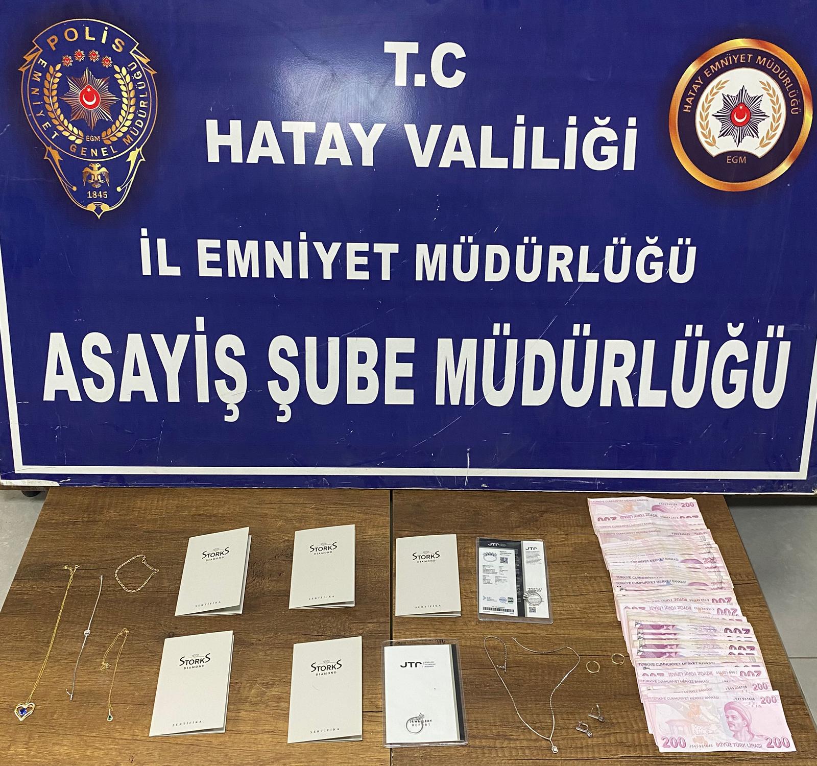 Hatay Antakya'da 750 Bin Liralık Hırsızlık: Şüpheli Tutuklandı