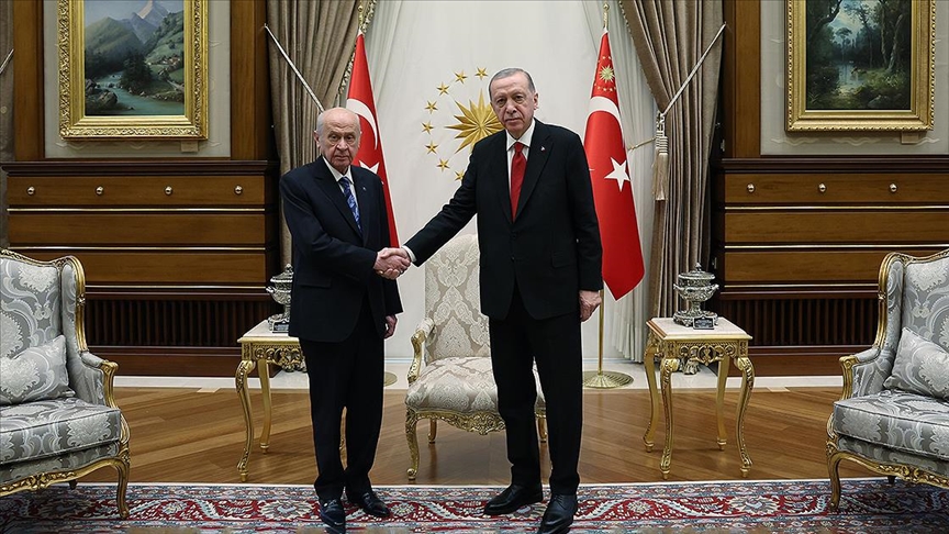 Cumhurbaşkanı Erdoğan, MHP Genel Başkanı Bahçeli'yi kabul edecek