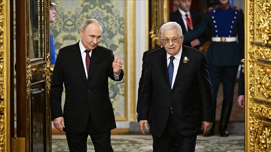 Putin ve Abbas, Gazze'deki durumu görüştü: Filistin devleti şart, yerinden etmeye karşıyız