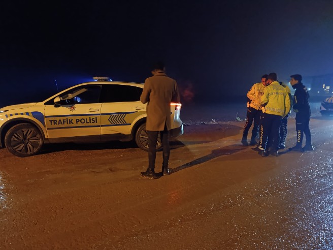 Polisten kaçan alkollü sürücü, kaza yapınca yakalandı