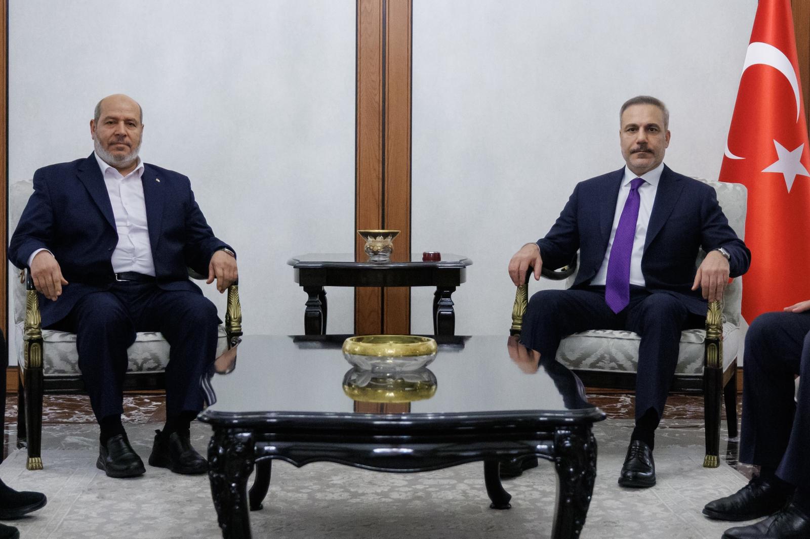 Dışişleri Bakanı Hakan Fidan, Hamas Heyetini Ankara'da Kabul Etti