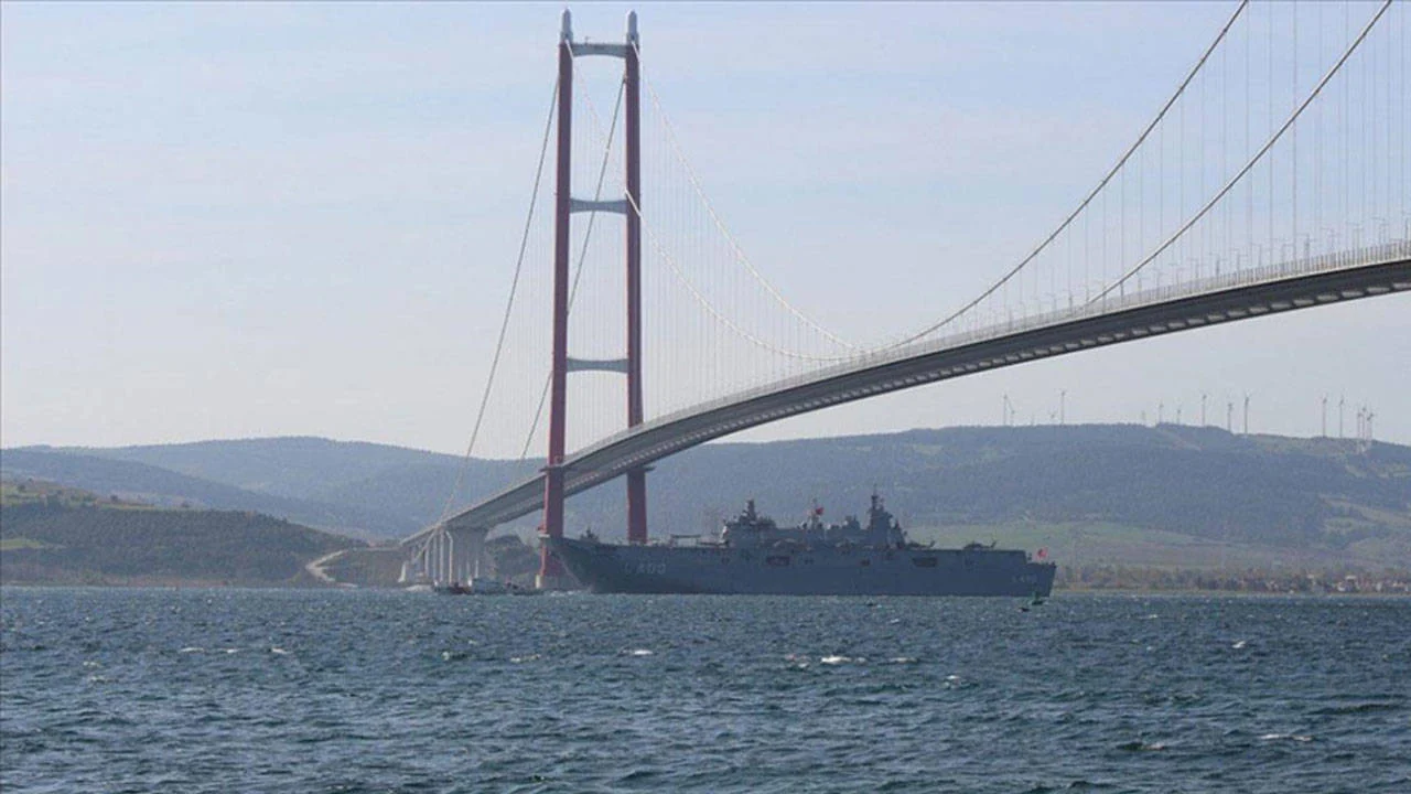 Çanakkale Boğazı gemi arızası nedeniyle transit gemi geçişlerine kapatıldı