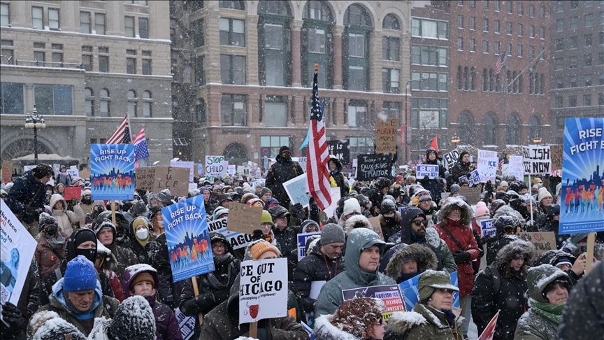 Pretti'nin protesto görüntüleri gündemde: Trump'tan dikkat çeken yorum!