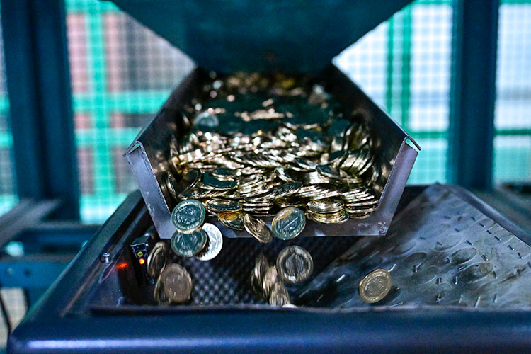 Türkiye'de geçen yıl 1,3 milyar liralık madeni para cebe girdi