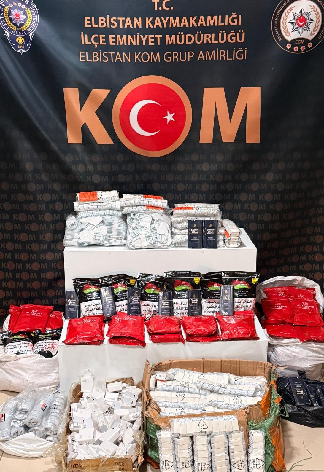 Kahramanmaraş'ta kaçakçılık operasyonunda 2 şüpheli yakalandı